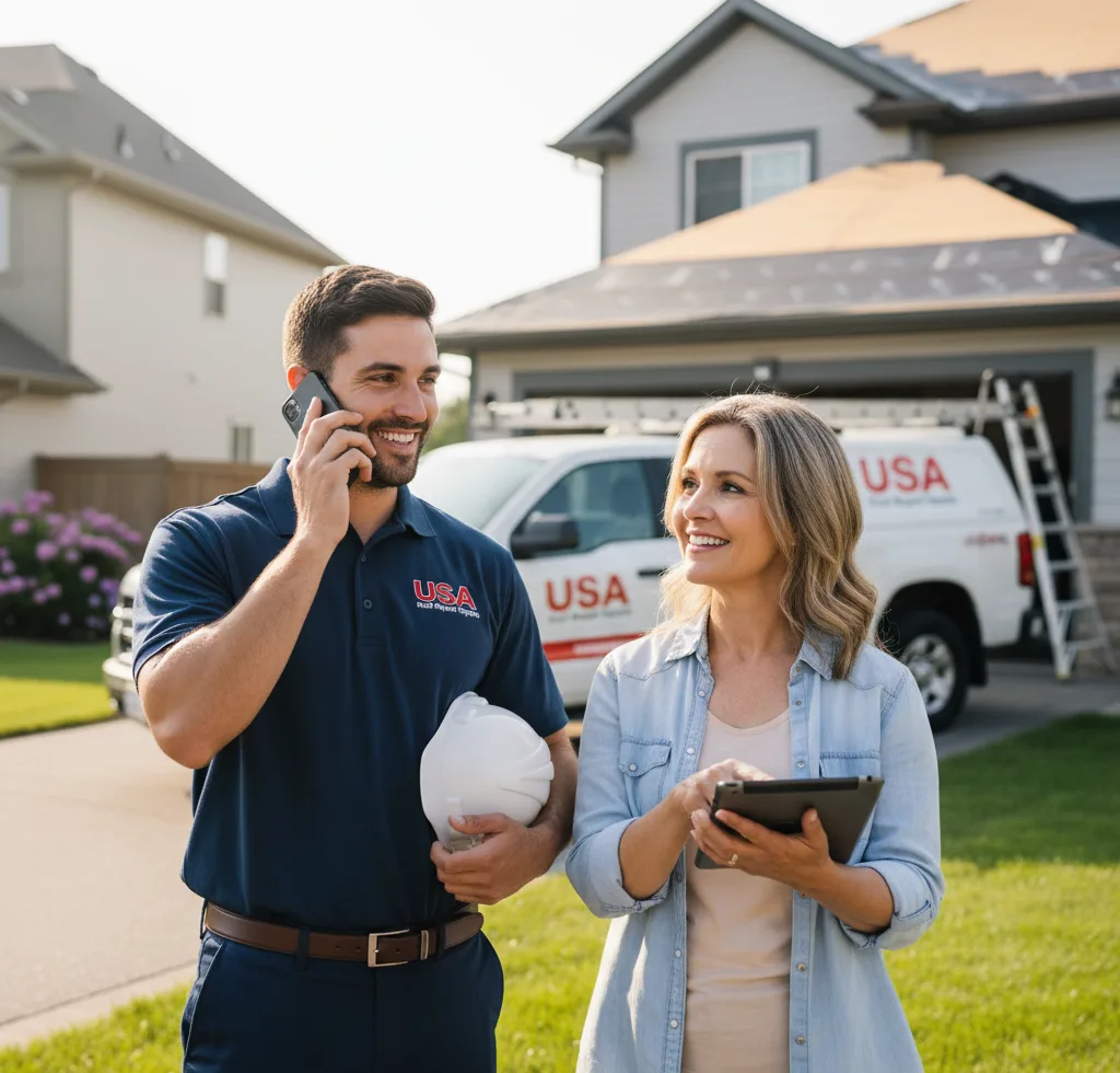 USA Roof Repair Experts customer support in Middleburg